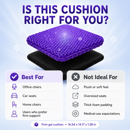 CloudSeat™ Gel Seat Cushion